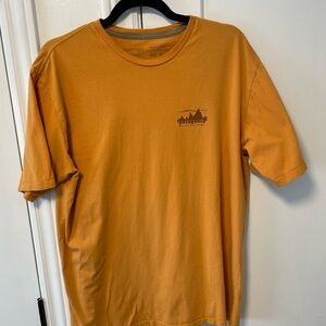 Patagonia Men's Short Sleeve Tee in Burnt Orange